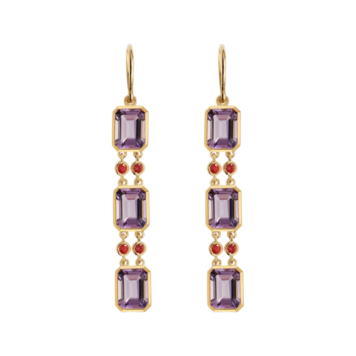 Sofia Amethyst Drops - Crown - Ileana Makri