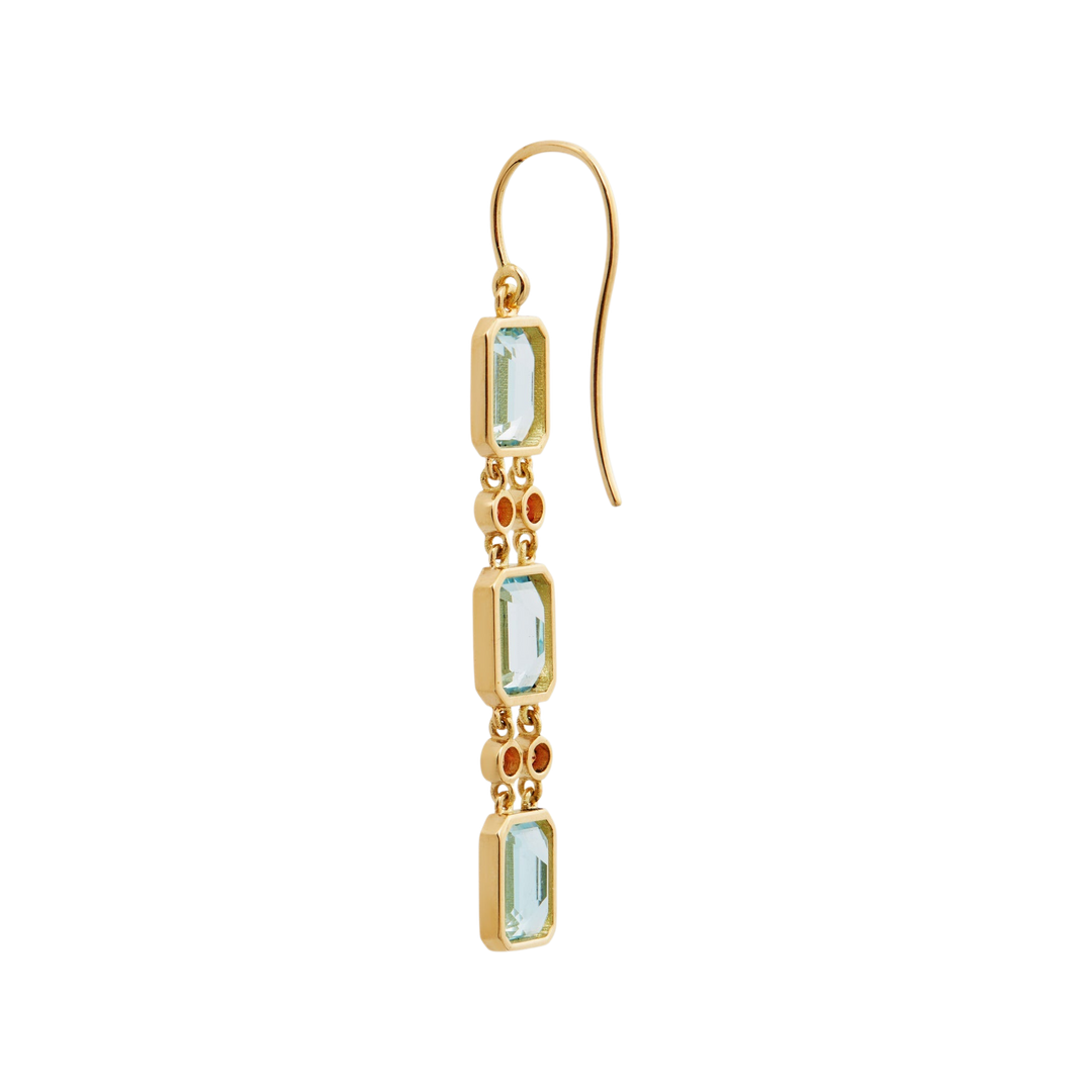 Sofia Aquamarine Drops - Crown - Ileana Makri