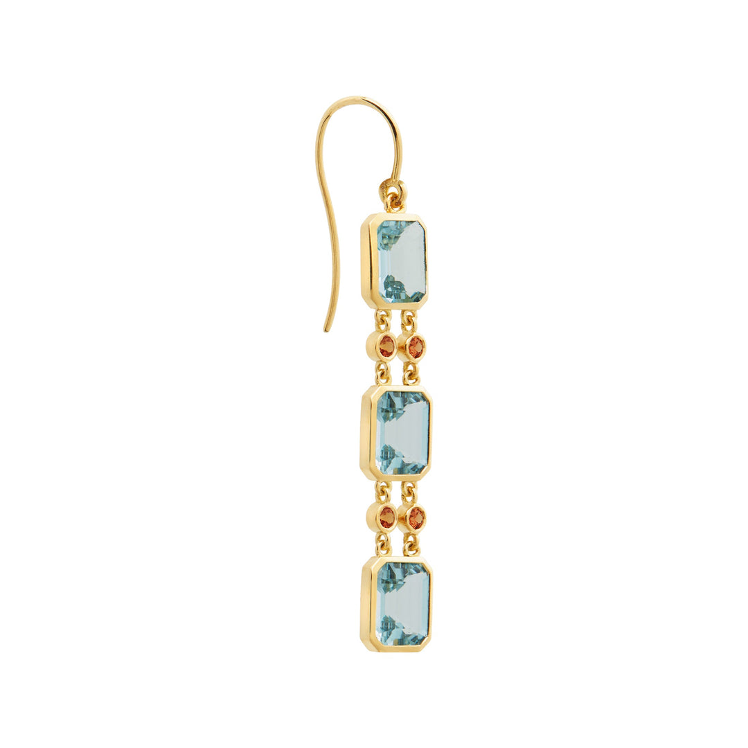 Sofia Aquamarine Drops - Crown - Ileana Makri