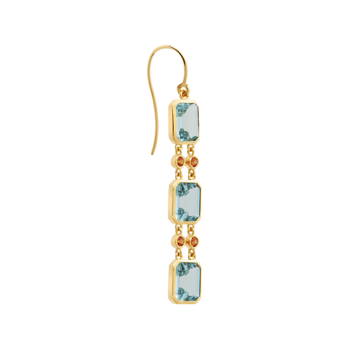 Sofia Aquamarine Drops - Crown - Ileana Makri