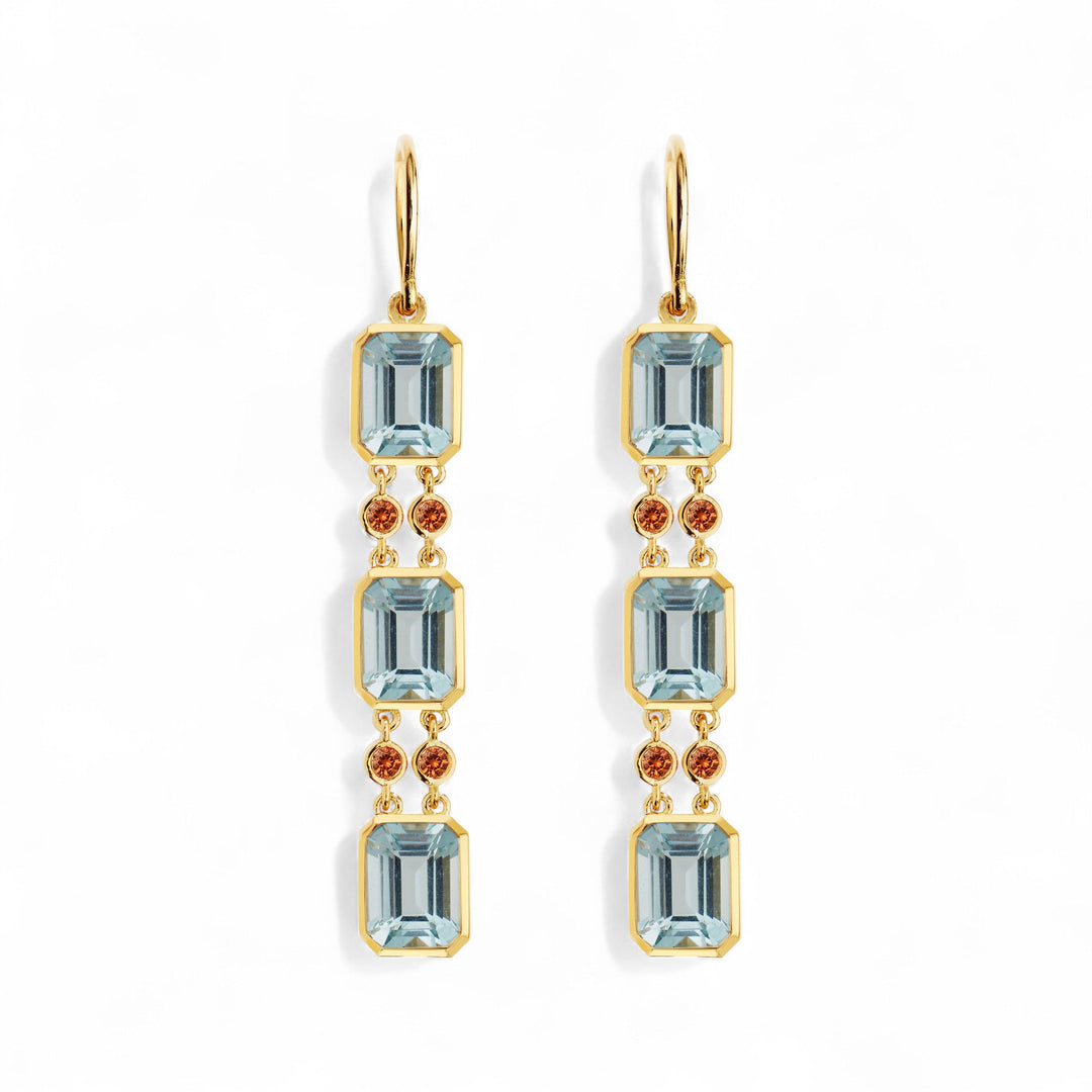 Sofia Aquamarine Drops - Crown - Ileana Makri