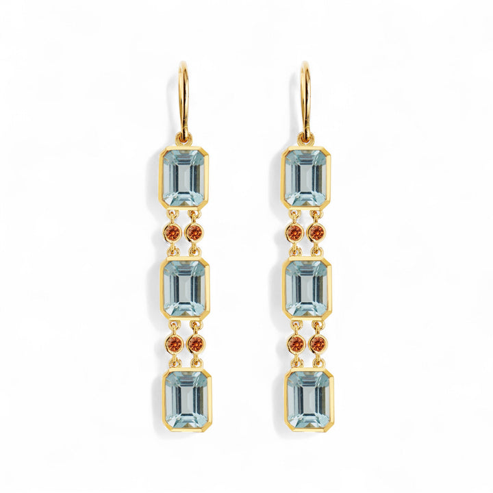Sofia Aquamarine Drops - Crown - Ileana Makri