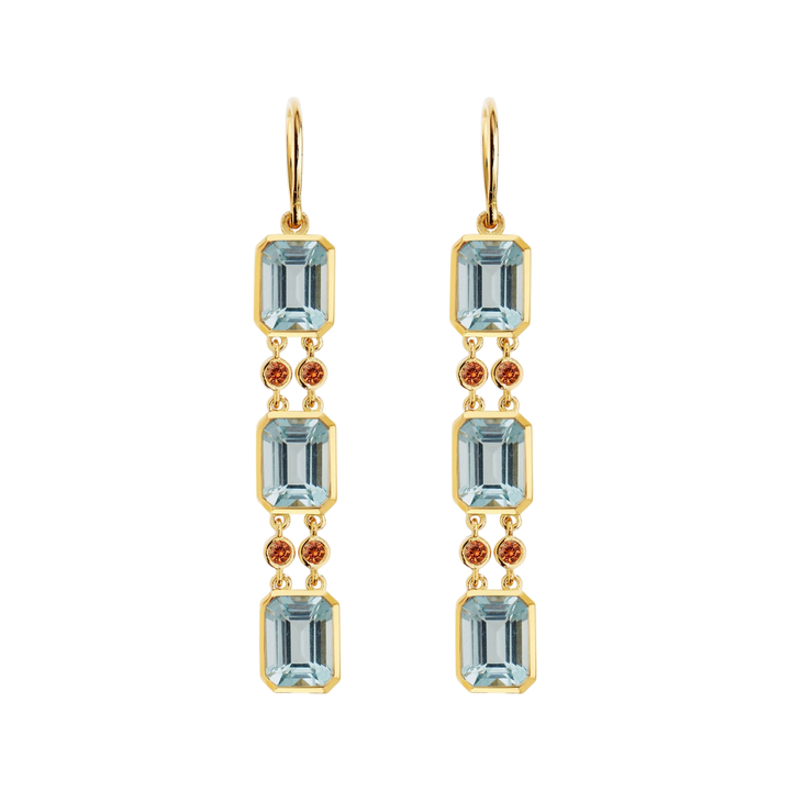 Sofia Aquamarine Drops - Crown - Ileana Makri