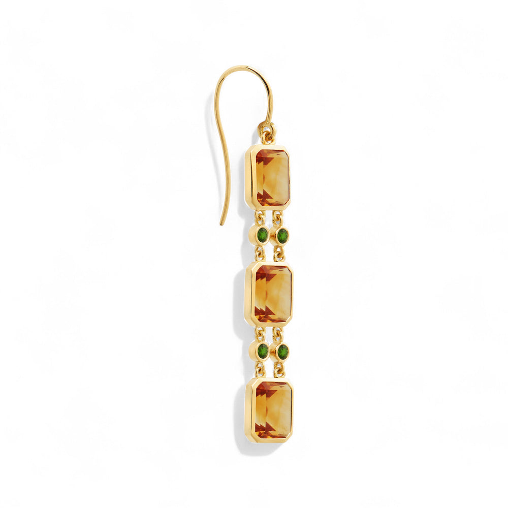 Sofia Citrine Drops - Crown - Ileana Makri