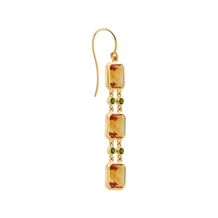 Sofia Citrine Drops - Crown - Ileana Makri