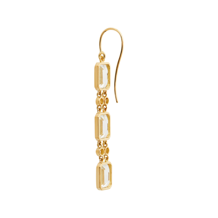 Sofia White Topaz Drops - Crown - Ileana Makri