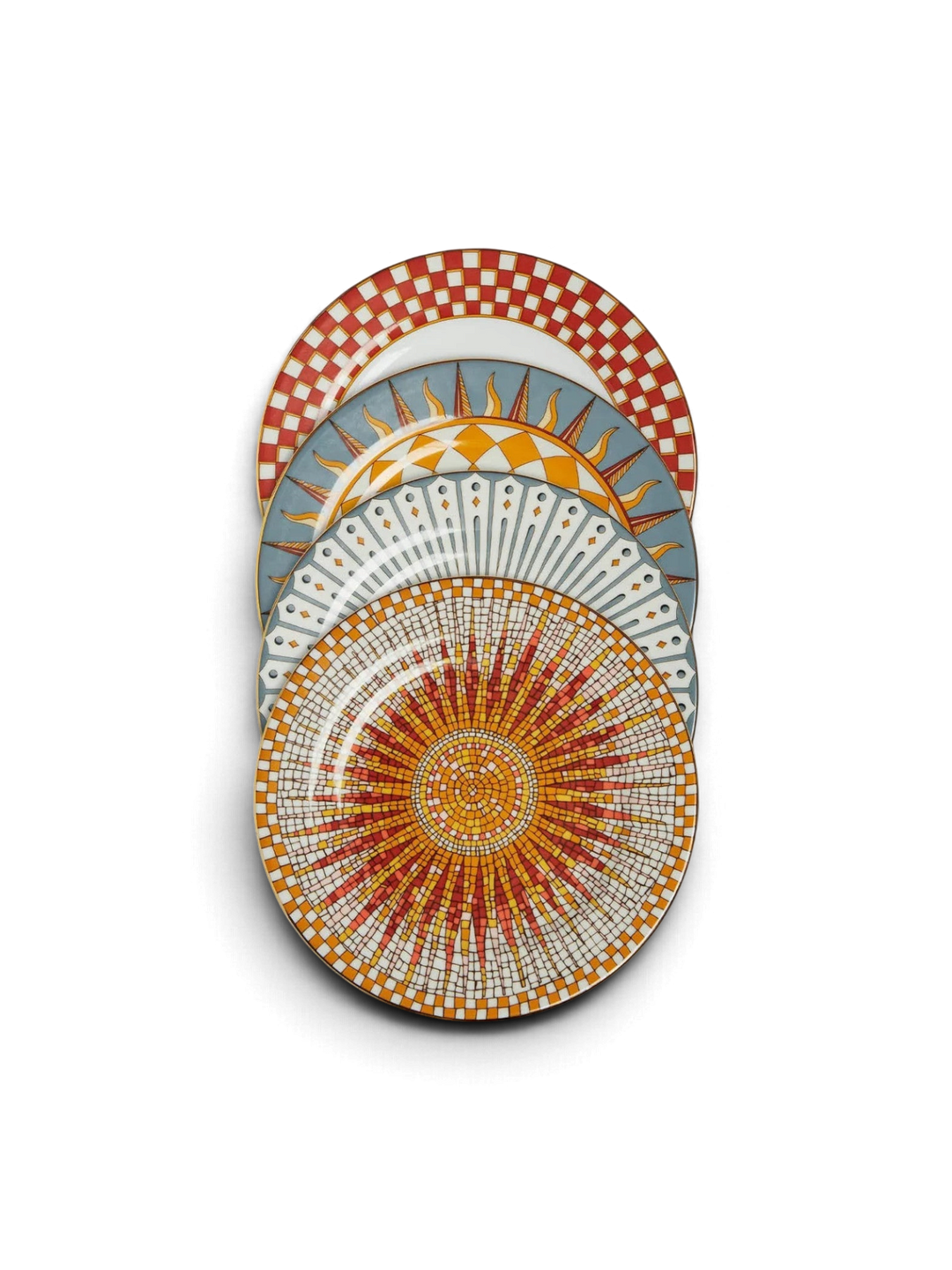 Solar Dessert Plates (Set of 4) - La Double J Home - Ileana Makri