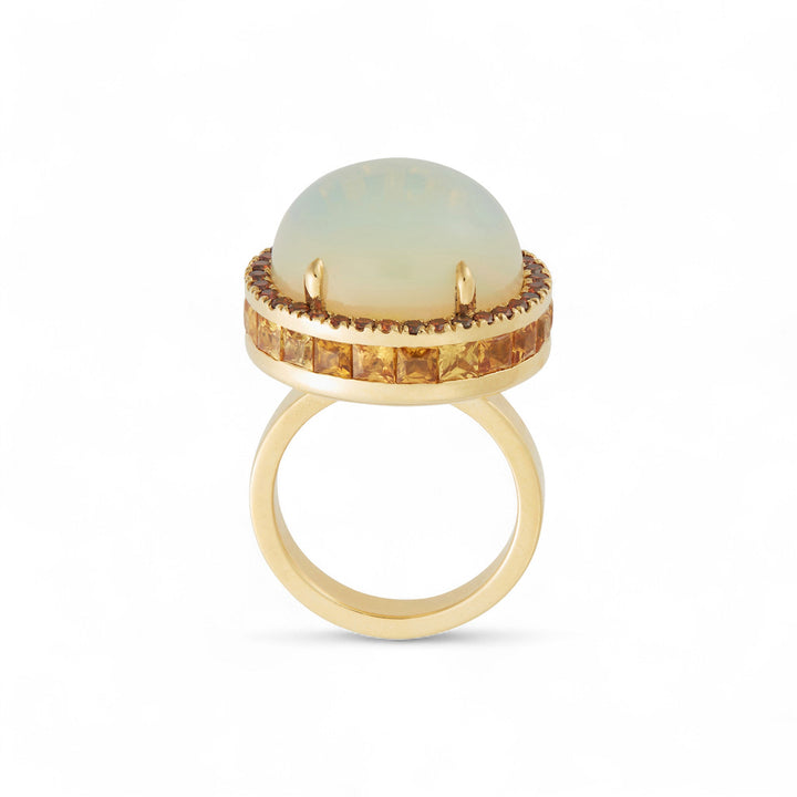 Solar Opal Ring - One of a Kind - Ileana Makri