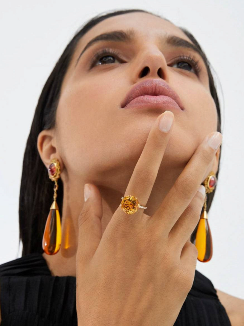 Solitaire Crown Ring Citrine - Crown - Ileana Makri