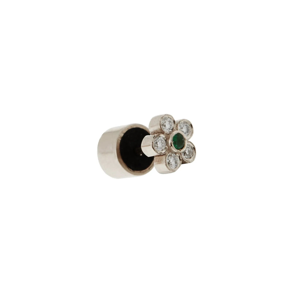 Solitary Flower Studs W - D - Ts - Florescence - Ileana Makri