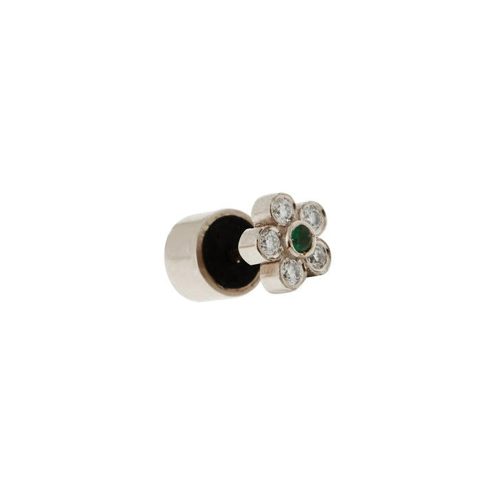 Solitary Flower Studs W - D - Ts - Florescence - Ileana Makri