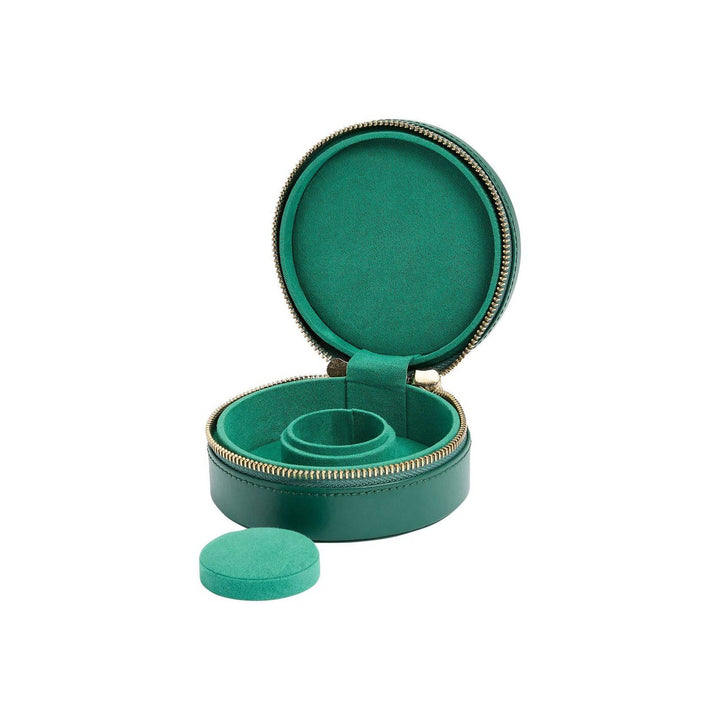 Sophia Round Zip Case Forest - WOLF - Ileana Makri store