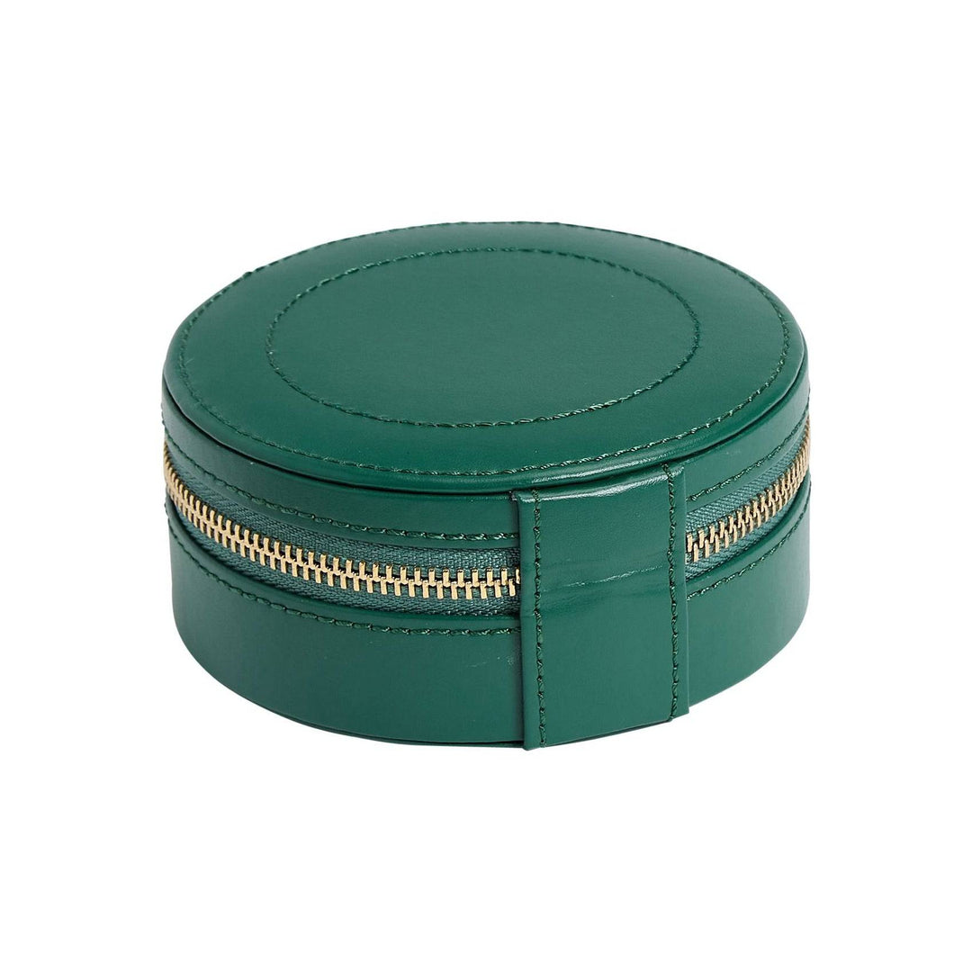 Sophia Round Zip Case Forest - WOLF - Ileana Makri store