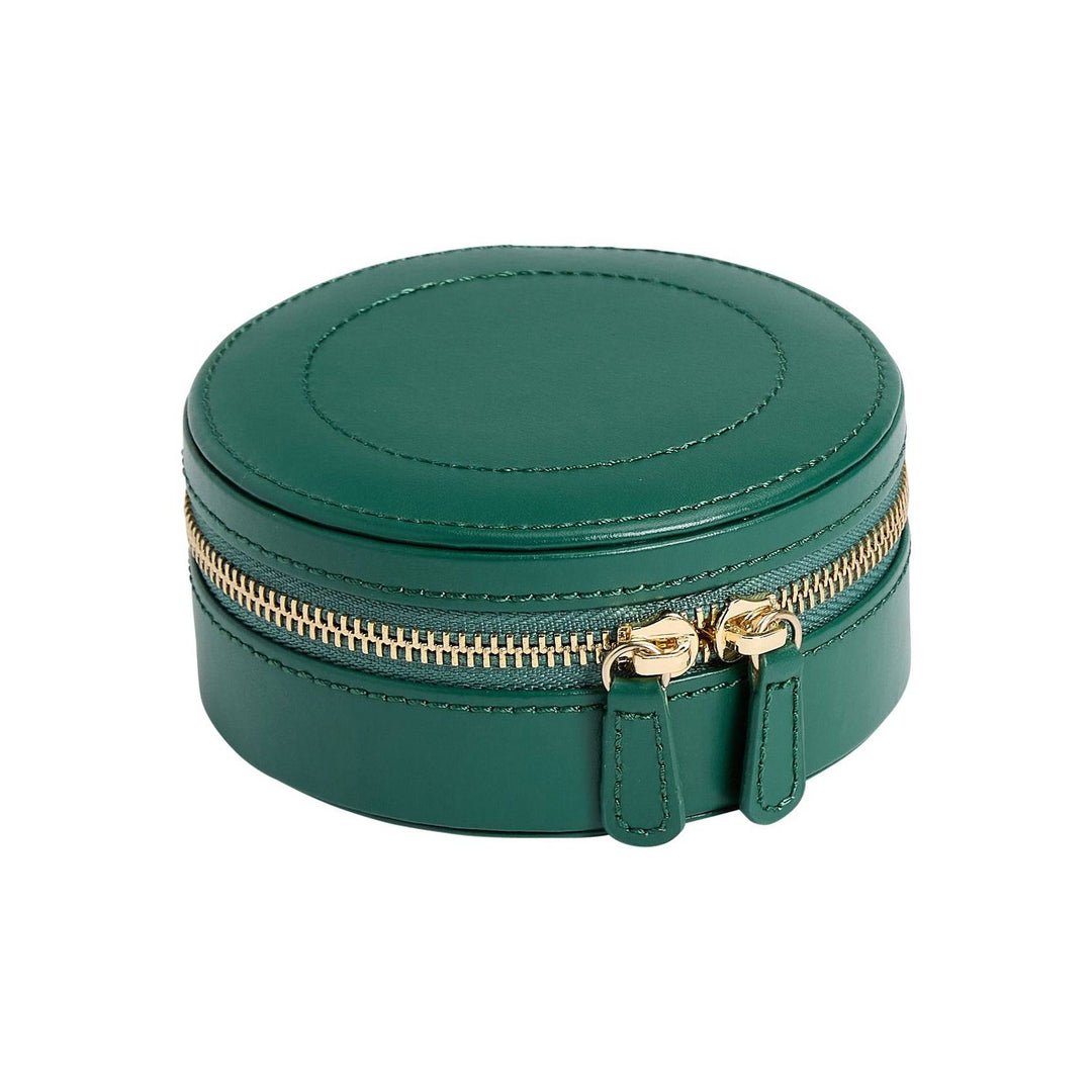 Sophia Round Zip Case Forest - WOLF - Ileana Makri store