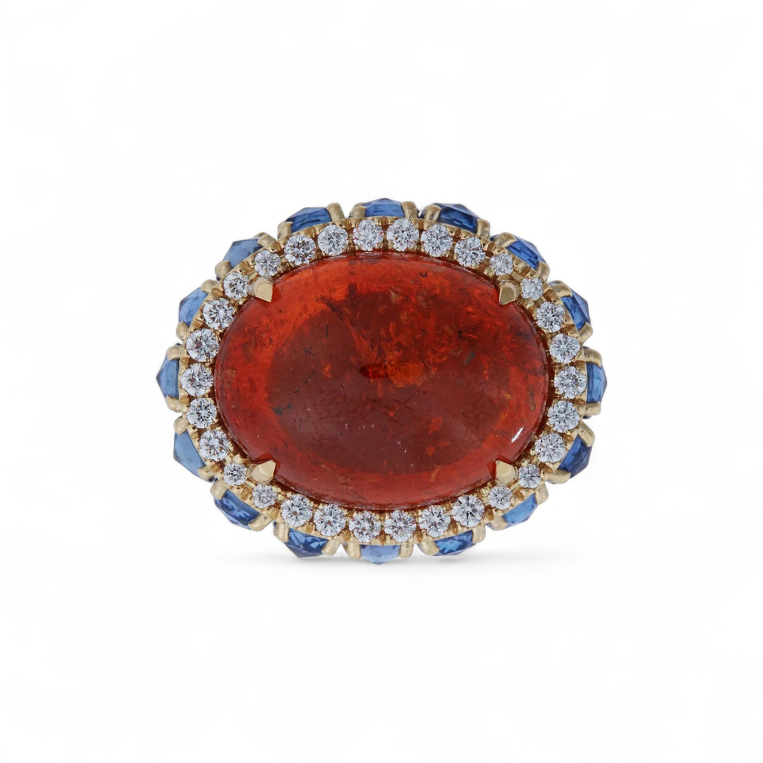 Spessartine Sunset Ring - OAK - Archive - Ileana Makri