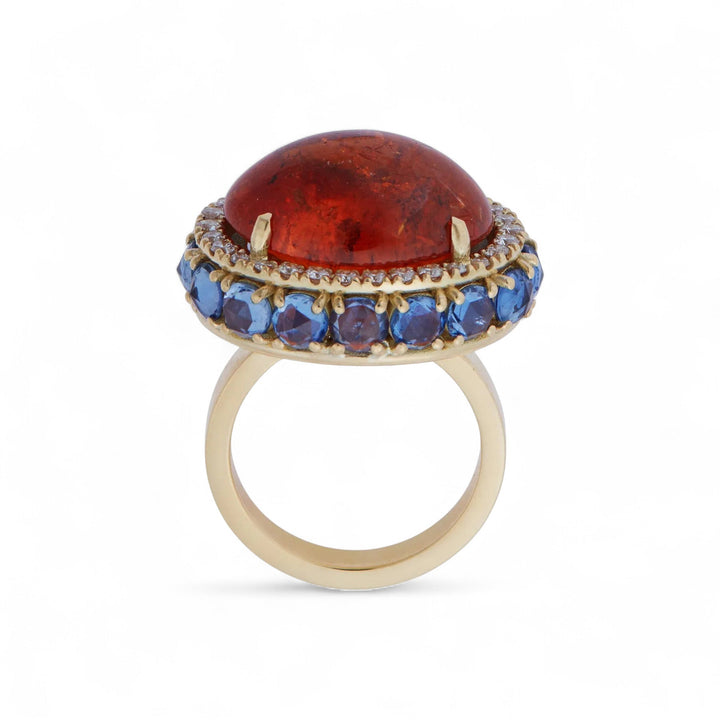 Spessartine Sunset Ring - OAK - Archive - Ileana Makri