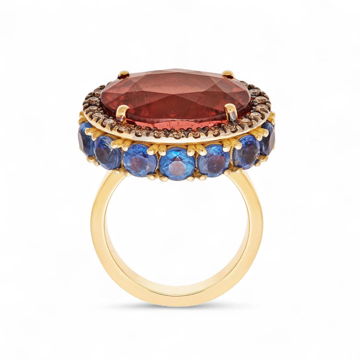 Spicy Eternity Flower Ring - OAK - Archive - Ileana Makri