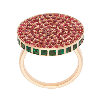 Spinel Candy Ring - Thin - Gem Candy - Ileana Makri store