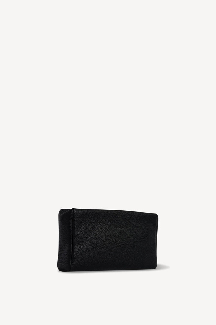 Squared Compact Clutch Bag in Leather - The Row - Ileana Makri