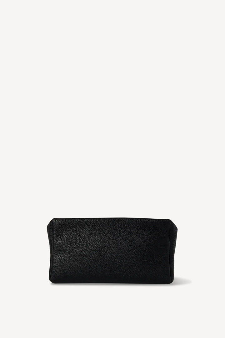 Squared Compact Clutch Bag in Leather - The Row - Ileana Makri