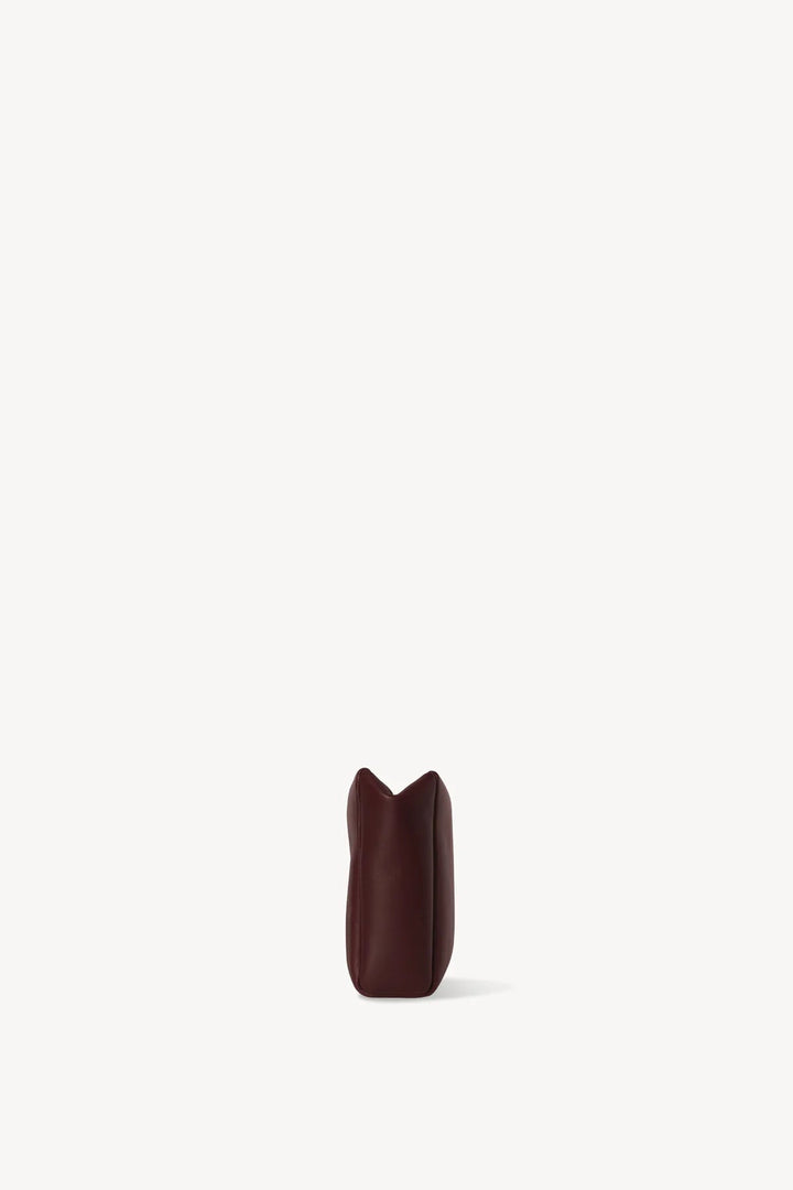 Squared Compact Clutch in Burgundy - The Row - Ileana Makri