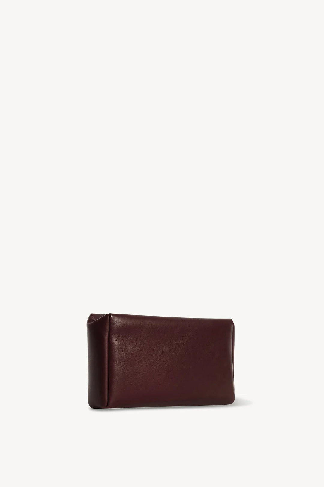 Squared Compact Clutch in Burgundy - The Row - Ileana Makri