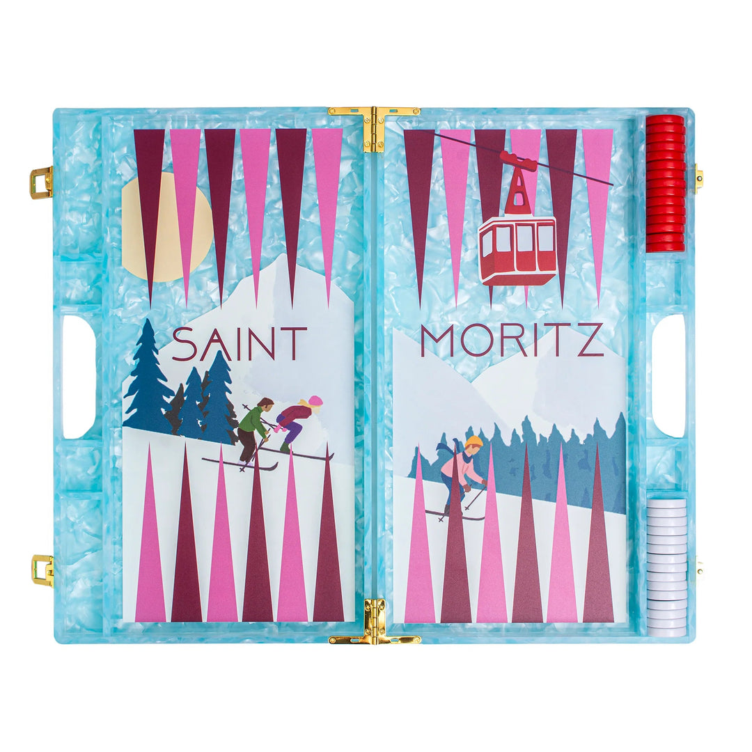 St Moritz Backgammon - MaisonGames - Ileana Makri