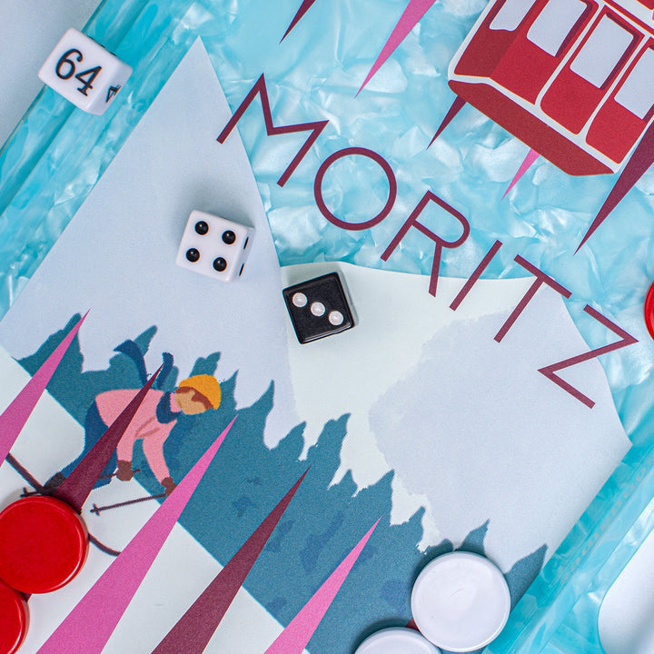 St Moritz Backgammon - MaisonGames - Ileana Makri