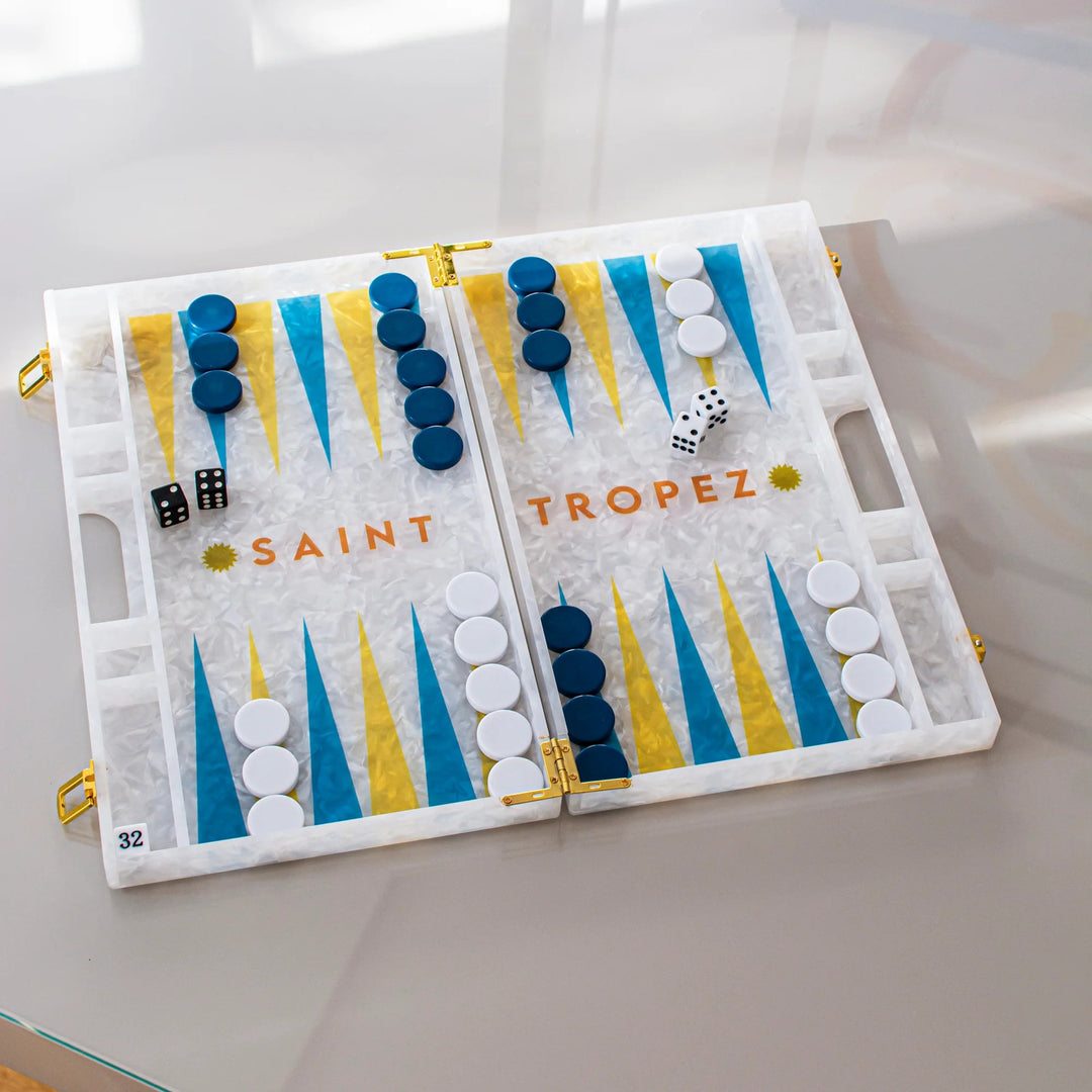 St Tropez Backgammon - MaisonGames - Ileana Makri
