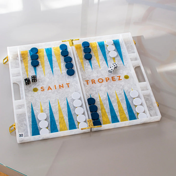 St Tropez Backgammon - MaisonGames - Ileana Makri
