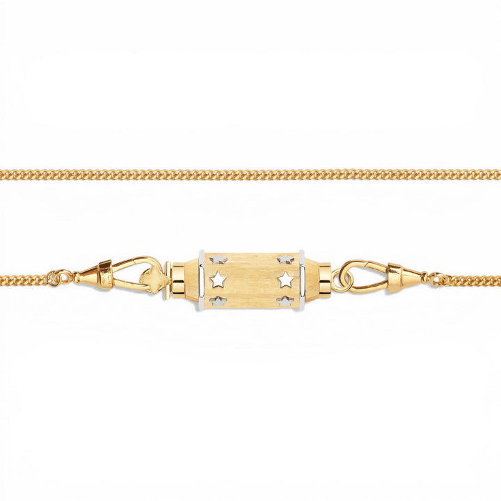 Star Baby locket Necklace (37cm) - Marie Lichtenberg - Ileana Makri