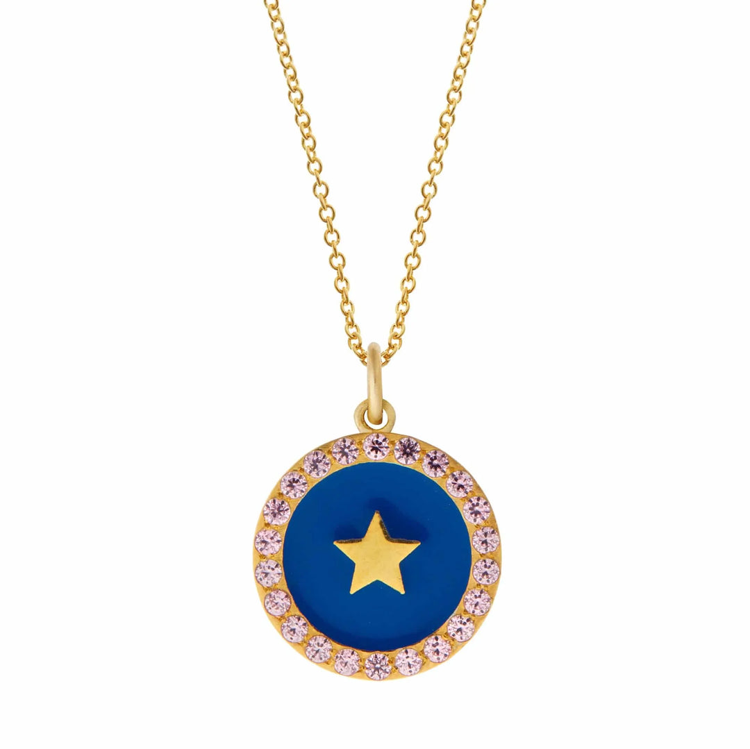 Star Blue Pink - Eye M Neon Rocks - Ileana Makri store