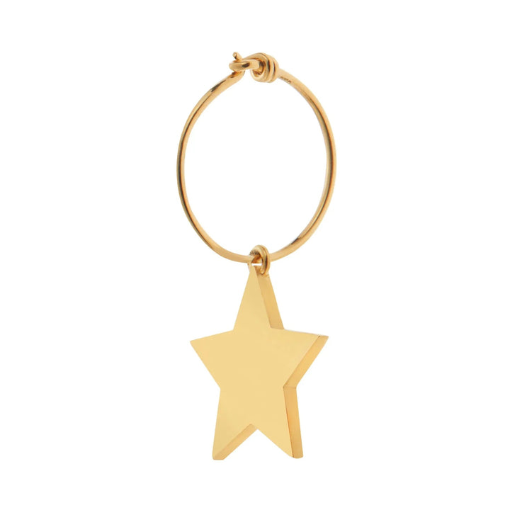 Star Burst Hoops Green - Eye M Neon Rocks - Ileana Makri