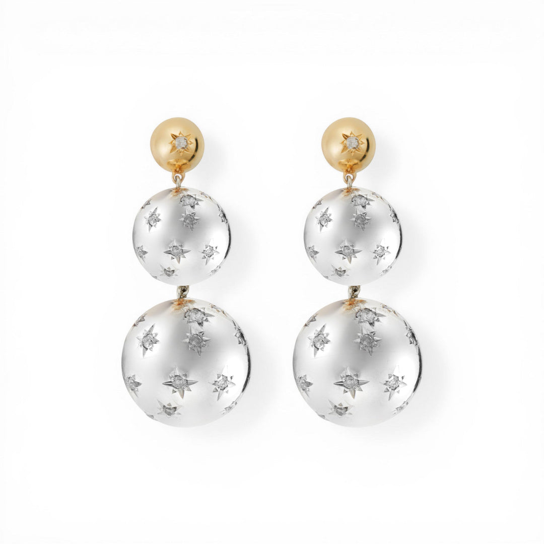 Stardust Disco Earrings - Eye M - Ileana Makri