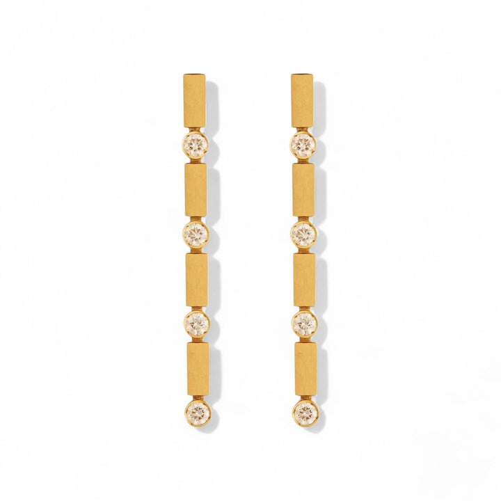 Stepping Stone Earrings Y - D - Cascade - Ileana Makri