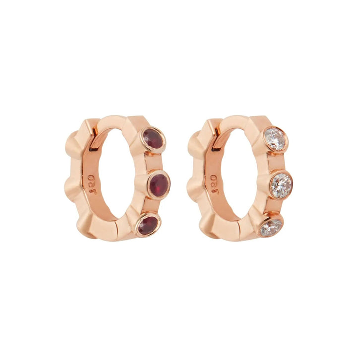 Stepping Stone Midi Hoops P - D - RU - Cascade - Ileana Makri