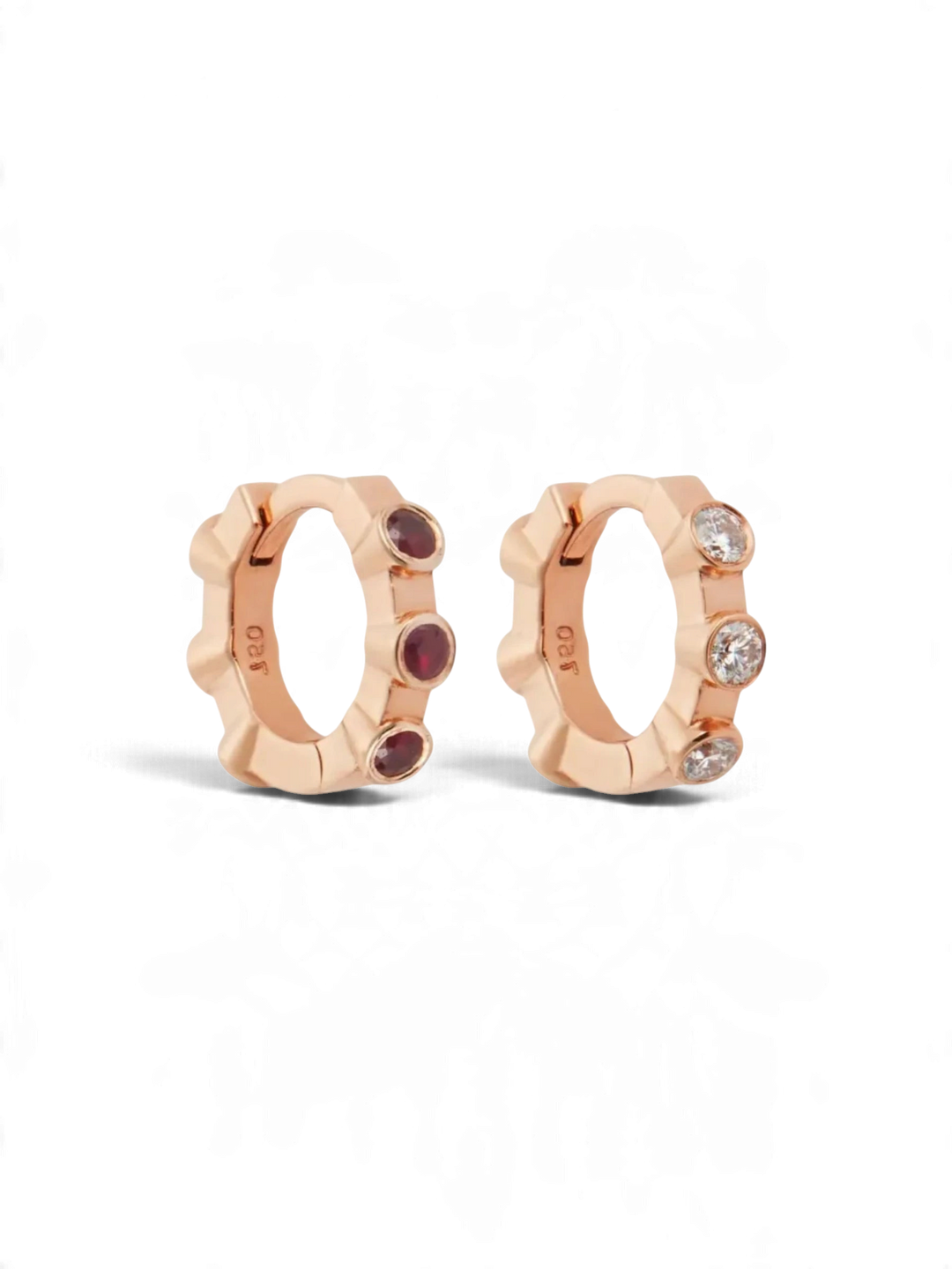 Stepping Stone Midi Hoops P - D - RU - Cascade - Ileana Makri