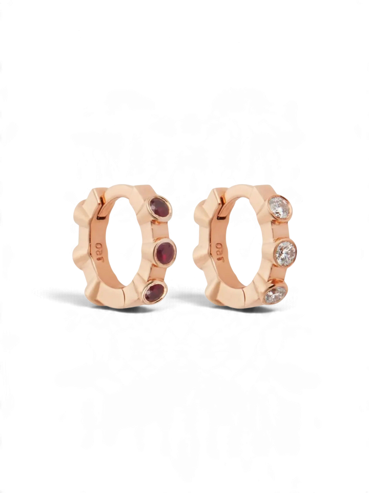 Stepping Stone Midi Hoops P - D - RU - Cascade - Ileana Makri