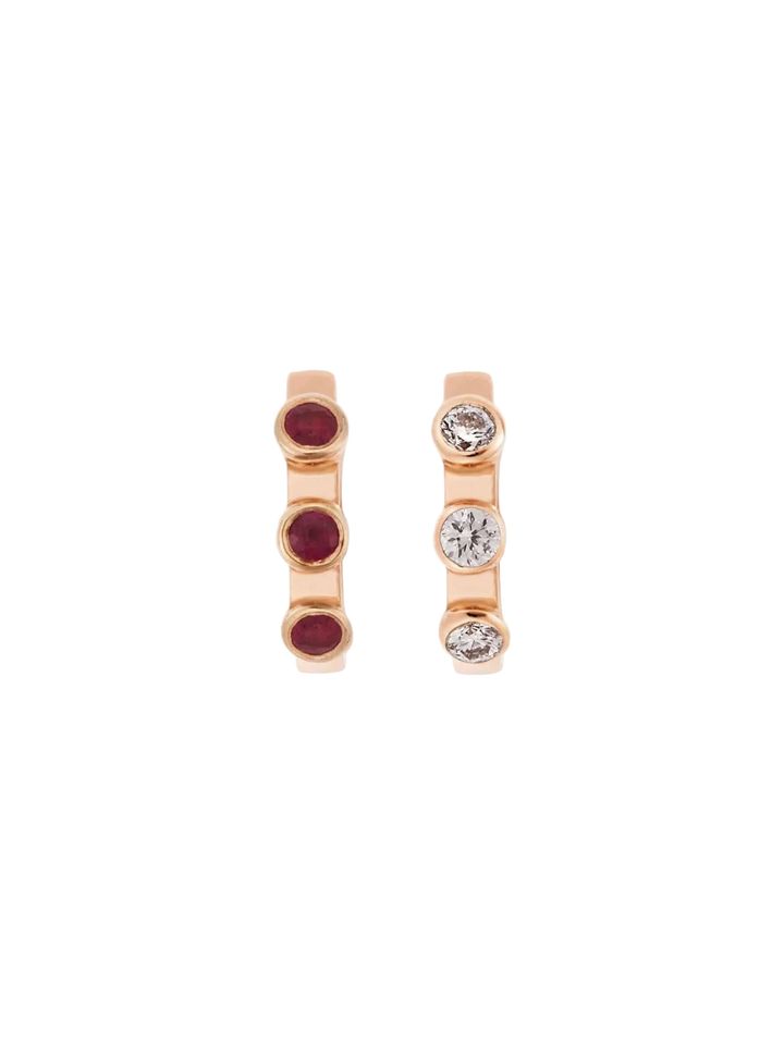 Stepping Stone Midi Hoops P - D - RU - Cascade - Ileana Makri