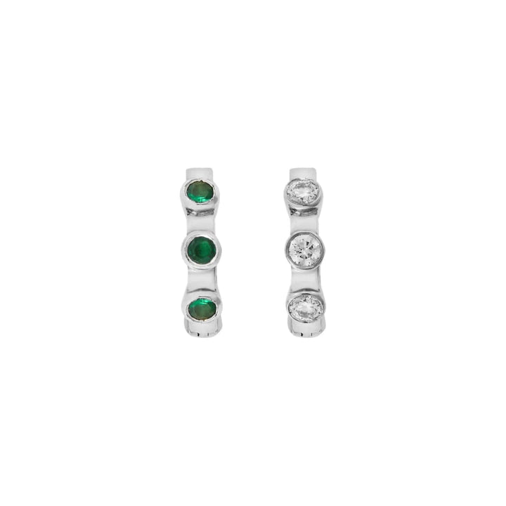 Stepping Stone Midi Hoops W - D - EM - Cascade - Ileana Makri