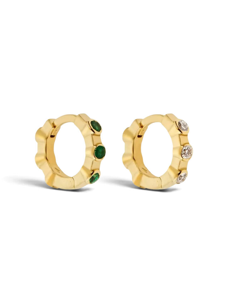 Stepping Stone Midi Hoops Y - D - EM - Cascade - Ileana Makri