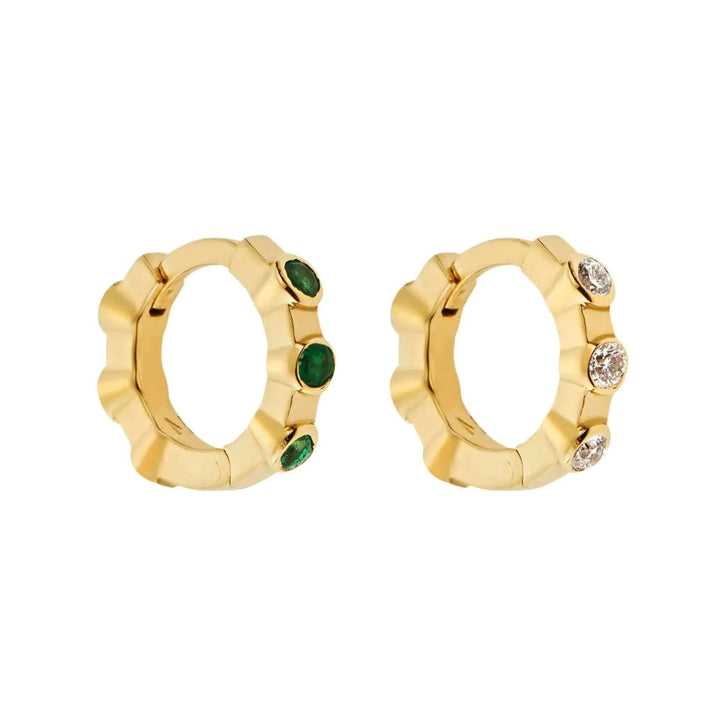 Stepping Stone Midi Hoops Y - D - EM - Cascade - Ileana Makri