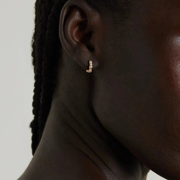 Stepping Stone Midi Hoops Y - D - EM - Cascade - Ileana Makri