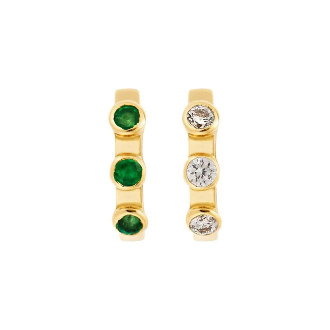 Stepping Stone Midi Hoops Y - D - EM - Cascade - Ileana Makri