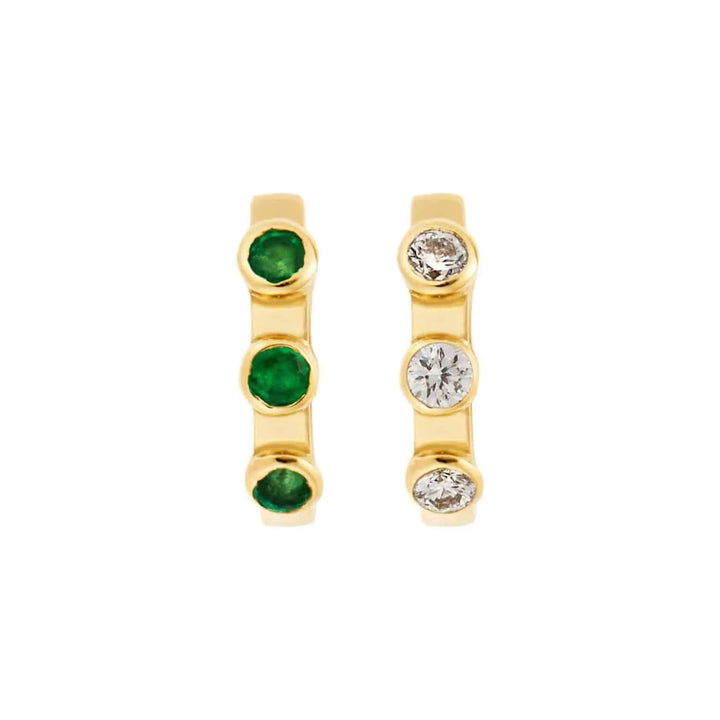 Stepping Stone Midi Hoops Y - D - EM - Cascade - Ileana Makri