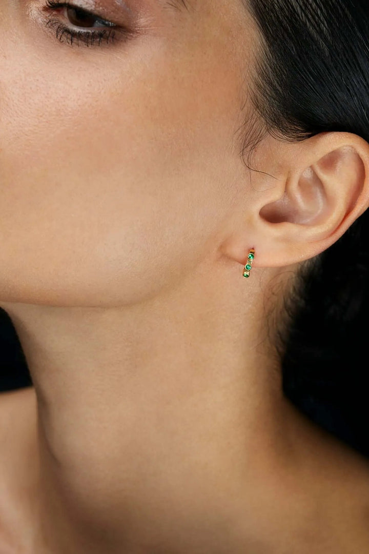 Stepping Stone Midi Hoops Y - D - EM - Cascade - Ileana Makri