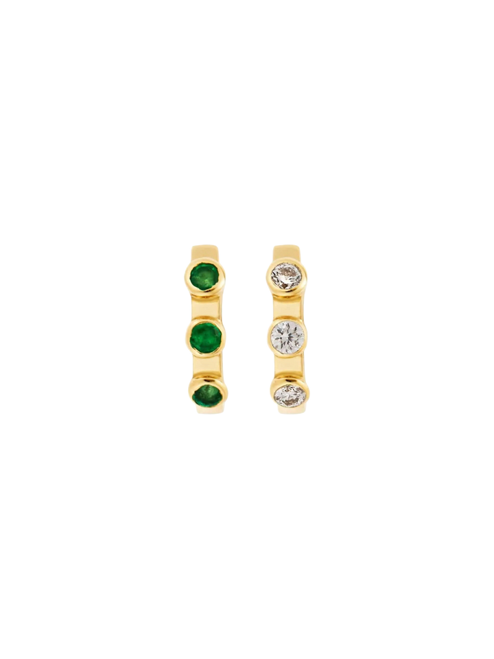 Stepping Stone Midi Hoops Y - D - EM - Cascade - Ileana Makri