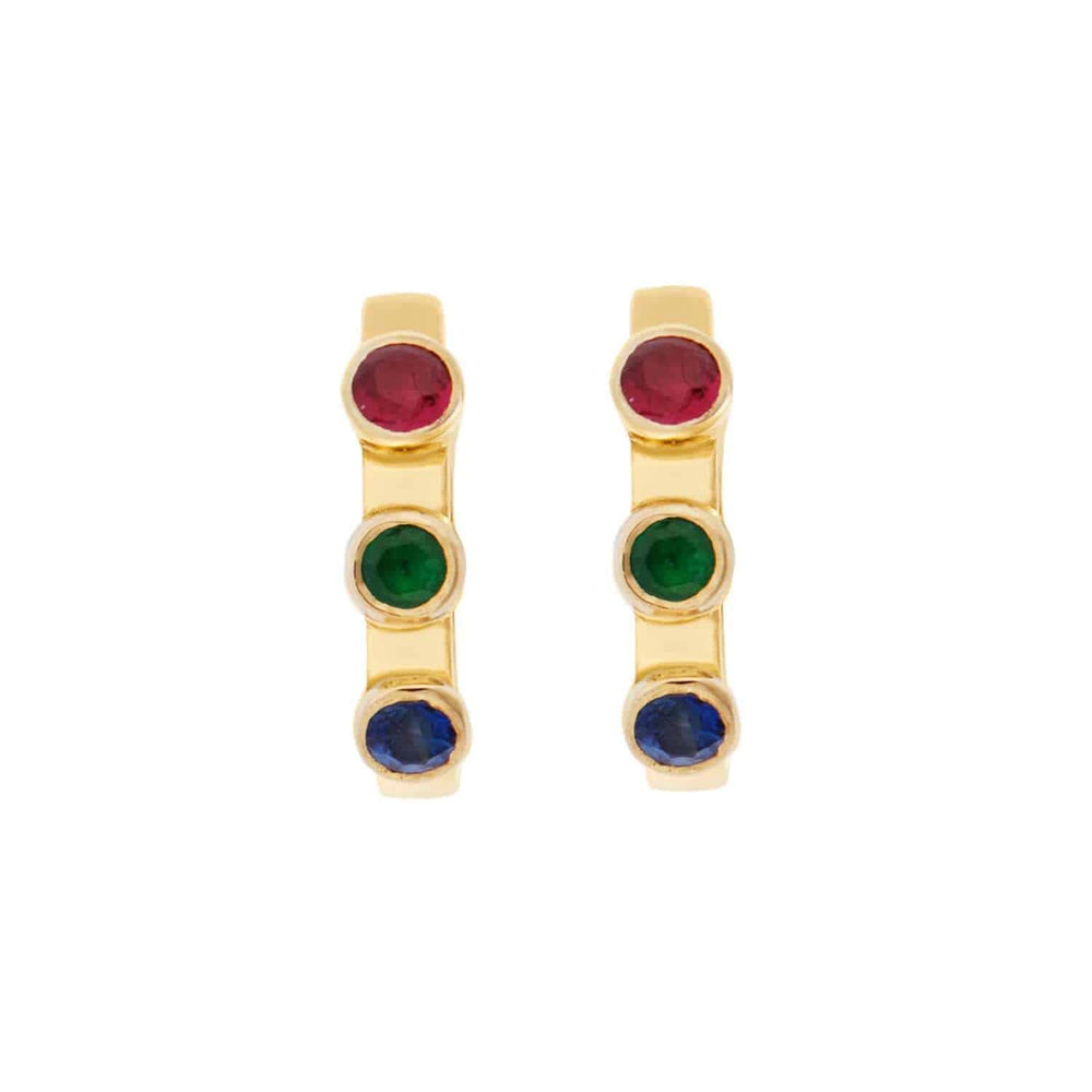 Stepping Stone Midi Hoops Y - RU - TS - BS - Cascade - Ileana Makri