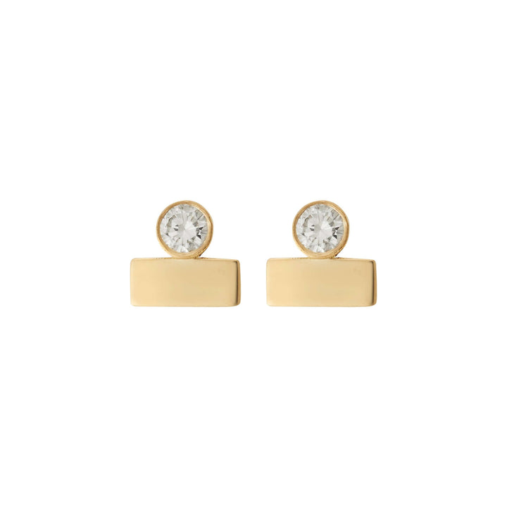 Stepping Stone Studs Y - D - Cascade - Ileana Makri