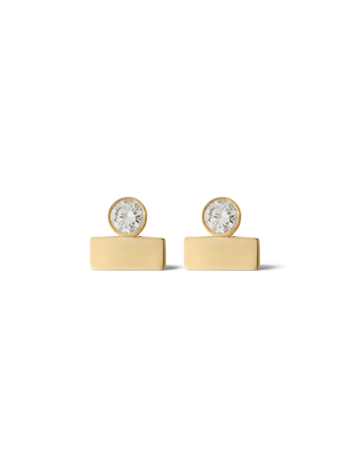 Stepping Stone Studs Y - D - Cascade - Ileana Makri